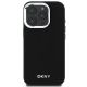 3. Etui DKNY Plain Silver Logo MagSafe na iPhone 16 Pro Max - czarne