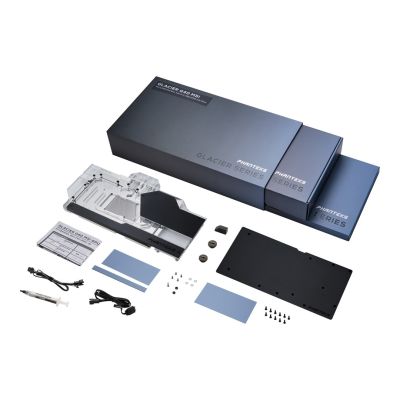 5. Phanteks Glacier G40 Blok wodny + Backplate