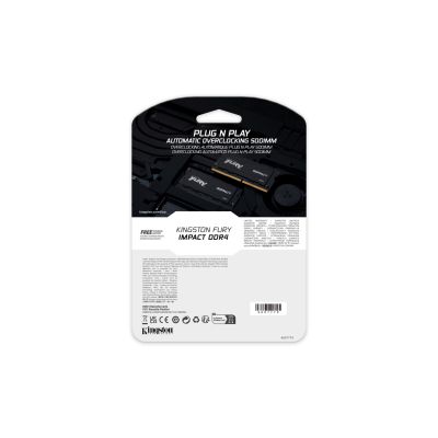 11. Kingston 32GB 3200MHz DDR4 CL20 SODIMM FURY Impact KF432S20IB/32