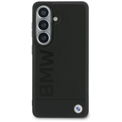3. Etui BMW Leather Hot Stamp MagSafe na Samsung Galaxy S26 - czarne