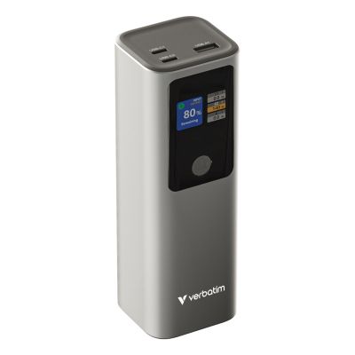 2. Verbatim 32269 bank mocy Litowo-jonowa (Li-Ion) 27000 mAh Szary