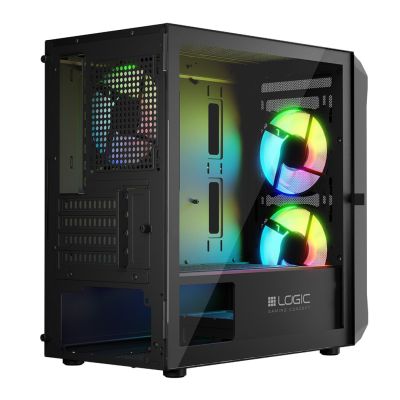 5. LOGIC OBUDOWA PORTOS ARGB MINI USB 3.0 BLACK