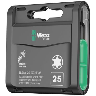 Zestaw Bit-Box 20 TX HF, TX 20MM, 20 sztuk WÜRTH, SPAX