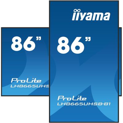 5. Płaski ekran iiyama LH8665UHSB-B1, 86 cali, 215,9 cm