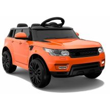 Auto na Akumulator HL1638 Dla Dzieci Światła LED MP3 Pilot Pomarańczowe