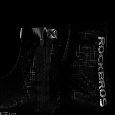 10. Ochraniacze na buty Rockbros LF1081 wiatroodporne wodoodporne 42-46 cm - czarne