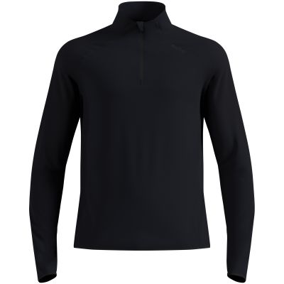 Bluza z półgolfem męska Odlo ZEROWEIGHT WARM Mid layer 1/2 zip czarna
