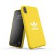 Etui Adidas Moulded Case Canvas na iPhone Xs Max - żółte