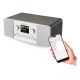 7. GoGen IR 257 BTDAB Internet Cyfrowy Srebrny