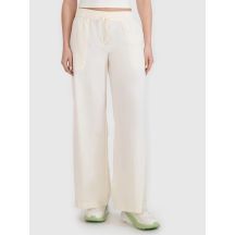 Spodnie damskie casual z szerokimi nogawkami 4F 4FWSS25TTROF1012-11S
