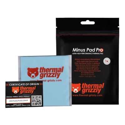 7. Termopad Thermal Grizzly Minus Pad Pro 100 x 100 x 2,0 mm