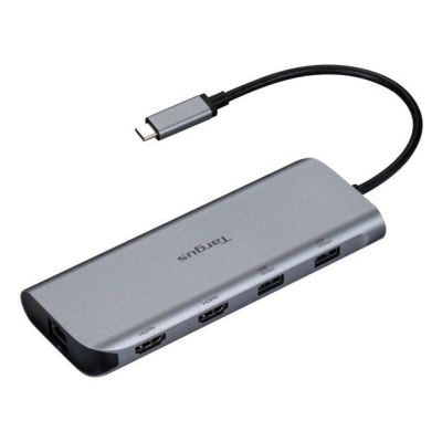 7. Targus DOCK427GL stacja dokująca Przewodowa USB 3.2 Gen 2 (3.1 Gen 2) Type-C Szary
