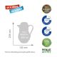5. ROTPUNKT DZBANEK TERMOS, 0,5 L, IVORY (ECRU) 530IV