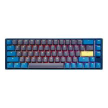 Ducky One 3 SF DayBreak klawiatura Gaming USB Niemiecki Czarny, Niebieski