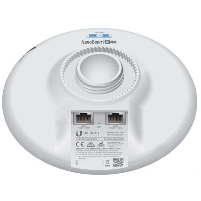 12. UISP Wireless airMAX 5 GHz Ubiquiti airMAX NanoBeam 5AC (NBE-5AC-Gen2-EU)