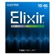 Elixir 19052 Optiweb Light - Struny do gitary elektrycznej 10-46