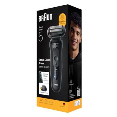 3. Braun Series 5 52-N1200S Golarka foliowa Przycinarka Czarny