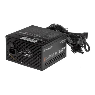 7. Zasilacz Thermaltake Smart BX1 PS-SPD-0650NNSABE-1 (650 W; Aktywne; 120 mm)
