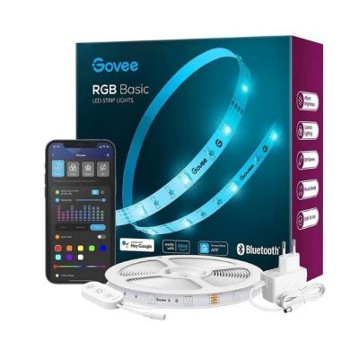 10. Govee H615A LED Strip Light 5m; Taśma LED; Wi-Fi, RGB