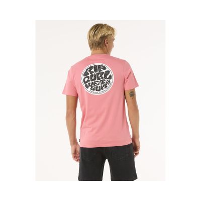 4. Koszulka RIP CURL Wettie Passage Icon Tee turkusowy