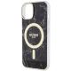 6. Etui Guess Marble MagSafe na iPhone 14 - czarne
