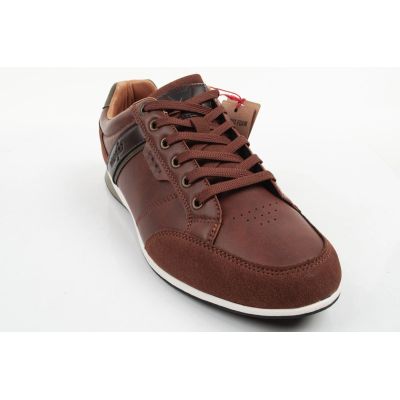 2. Wrangler buty męskie sneakersy Rhys brązowe półbuty modne