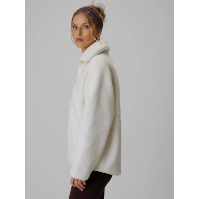 3. Polar sherpa loose ze stójką damski 4F 4FWAW26TFLEF463-11S