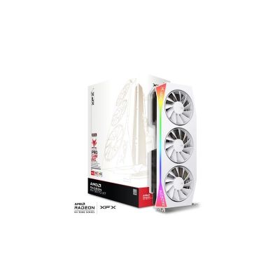 4. Karta graf. XFX Mercury RX 9070XT OC White G RGB 16