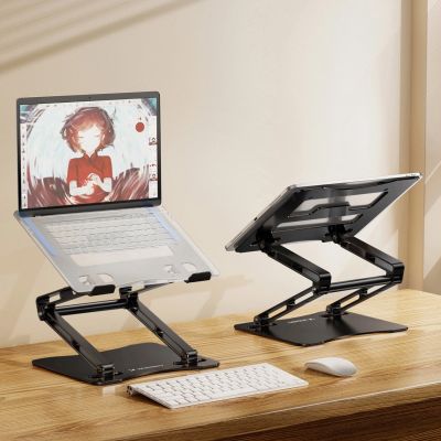 17. Podstawka pod laptopa, tablet Wozinsky WRS-CPY75DSB aluminiowa + Gratis! podstawka do smartfona - czarna