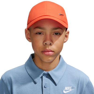 5. Czapka z daszkiem dla dzieci Nike Dri-Fit Club pomarańczowa FB5064 842