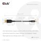 4. Kabel USB-C to DP 1M/M/M CAC-1559 Club3D