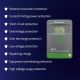 5. Solarny regulator ładowania MPPT Qoltec 53662 z czujnikiem temperatury 30A 12V/24V LCD 2xUSB Bluetooth APP GEL LiFePO4