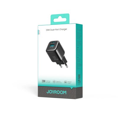 7. Ładowarka sieciowa Joyroom JR-TG7 33W USB-A + USB-C - czarna