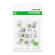 8. Ugreen 100x wtyk wtyczka złączka końcówka RJ45 8P8C Cat 6 przezroczysty (60558)