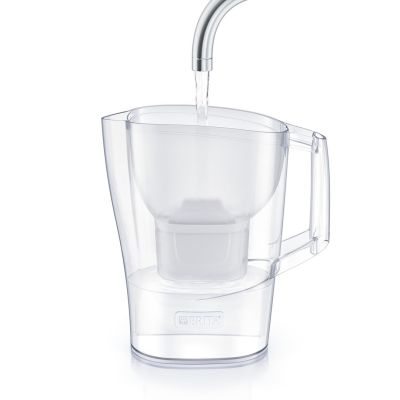 4. Dzbanek BRITA Aluna 2,4l + 2 wkłady MAXTRA (biały)
