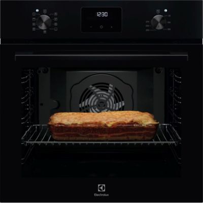 8. Piekarnik elektryczny Electrolux LOF3H10K 700 72 l | termoobieg | prowadnice teleskopowe | czyszczenie parowe | czarny