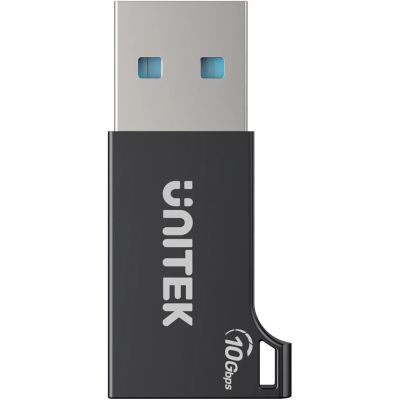 3. UNITEK ADAPTER USB-A - USB-C 10 GBPS M/F CZARNY