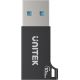 3. UNITEK ADAPTER USB-A - USB-C 10 GBPS M/F CZARNY