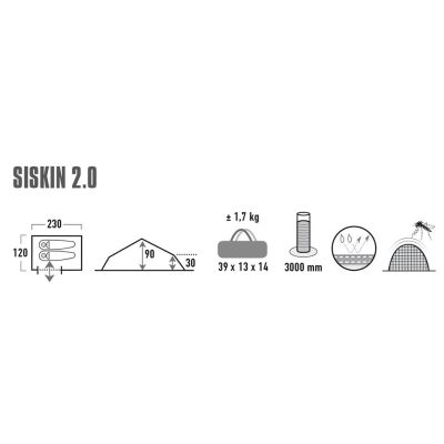 10. Namiot High Peak Siskin 2 10184