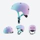 5. Kask rowerowy BMX/hulajnoga Wozinsky 48-52 cm - gradient różowy