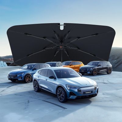 10. Osłona przeciwsłoneczna Baseus CoolRide BS-CN013 parasolka - czarna