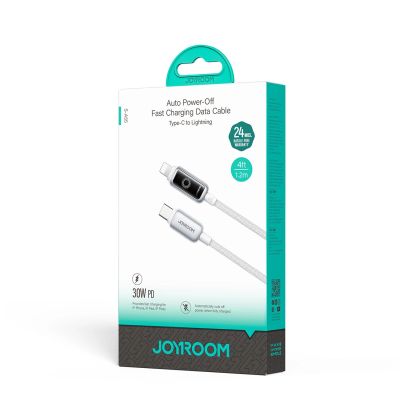 2. Kabel Joyroom S-A55 StarFlight 30W USB-C - Lightning 1,2m - biały