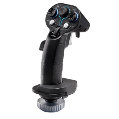 3. Thrustmaster Sol-R 3 AVA Add-On Grip Czarny USB Drążek sterowniczy Analogowa/Cyfrowa PC