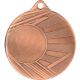 8. MEDAL Z MIEJSCEM NA WKLEJKĘ BRĄZOWY ŚR 50mm