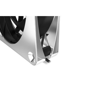 4. Alphacool Apex Stealth Metall Obudowa komputera Wentylator 12 cm Chrom 1 szt.