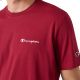 4. Koszulka męska Champion SS Tee czerwona 221798 RS508
