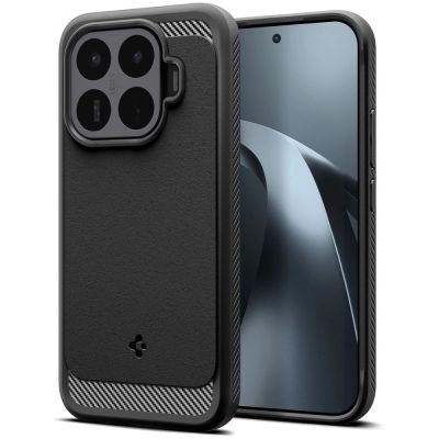 Etui Spigen Rugged Armor na Xiaomi 17T - czarne matowe