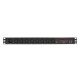 6. LogiLink PDU8P01 rozdzielacz zasilania PDU 8 x gniazdo sieciowe 1U Czarny