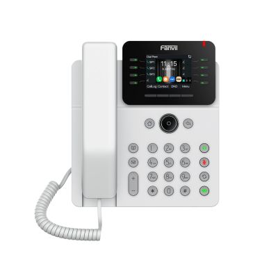 Fanvil V62G Biały Prime Telefon Biznesowy SIP POE Gigabitowy Port USB - Telefon VoIP - SIP (V62G Biały)