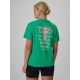 2. T-shirt loose z nadrukiem damski 4F 4FRSS26TTSHF4516-42S